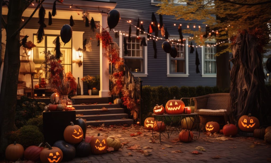 Décorez votre jardin pour Halloween et créez une ambiance terrifiante ! Découvrez des idées pour transformer votre espace extérieur en un lieu hanté.